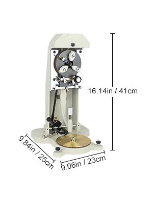 Inside Ring Engraver, Double Sided Dial Ring Engraver Stamper, 1.5mm-2.0mm Character Letter Block Ring Engraving Machine, Aluminum Alloy Body, with 3 Clamps, for Jewelry Rings Inner Engraving