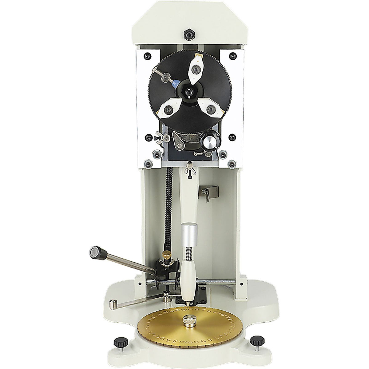 Inside Ring Engraver, Double Sided Dial Ring Engraver Stamper, 1.5mm-2.0mm Character Letter Block Ring Engraving Machine, Aluminum Alloy Body, with 3 Clamps, for Jewelry Rings Inner Engraving