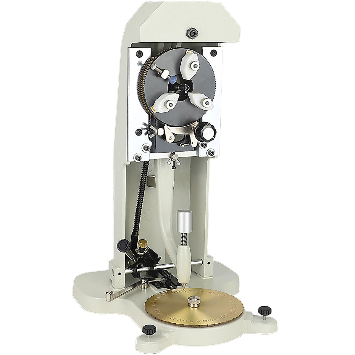 Inside Ring Engraver, Double Sided Dial Ring Engraver Stamper, 1.5mm-2.0mm Character Letter Block Ring Engraving Machine, Aluminum Alloy Body, with 3 Clamps, for Jewelry Rings Inner Engraving