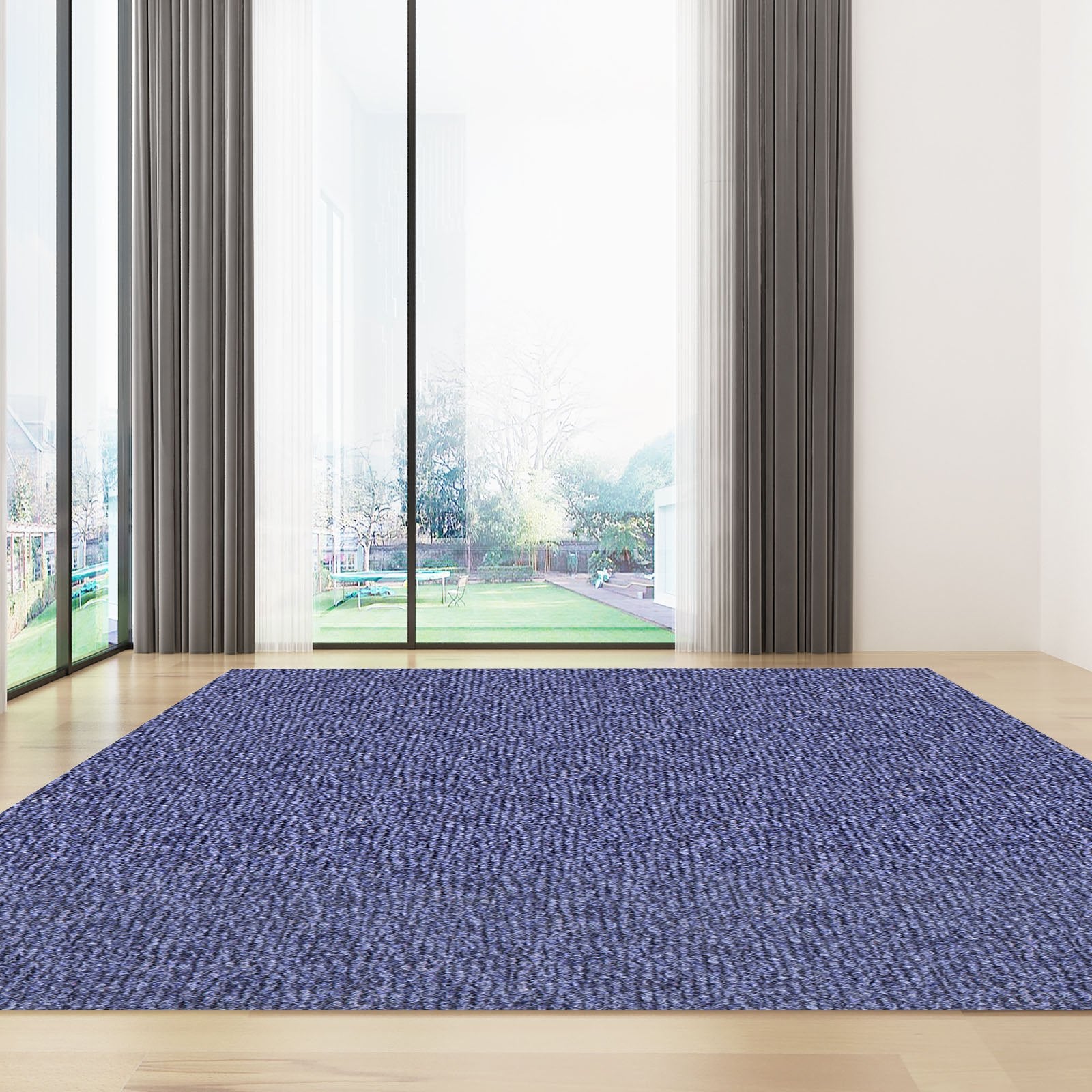 Boating Accessories: VEVOR Deep Blue Marine Carpet 6 ft x 52.5 ft Marine Carpeting Marine Grade Carpet for Boats with Waterproof Back Outdoor Rug for Patio Porch Deck Garage Outdoor Area Rug Runner Non-Slide Porch Rug