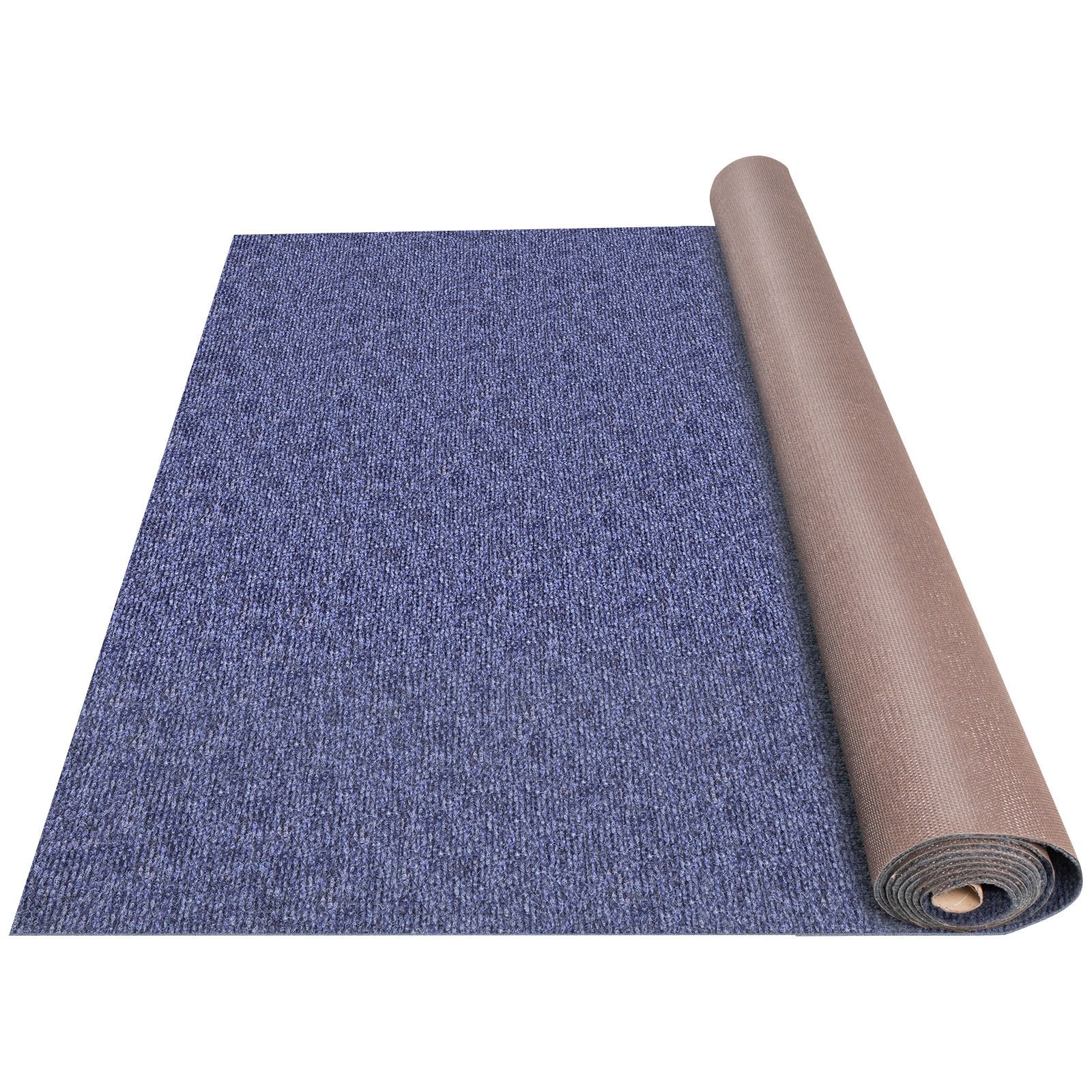 Boating Accessories: VEVOR Deep Blue Marine Carpet 6 ft x 52.5 ft Marine Carpeting Marine Grade Carpet for Boats with Waterproof Back Outdoor Rug for Patio Porch Deck Garage Outdoor Area Rug Runner Non-Slide Porch Rug