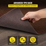 Boating Accessories: VEVOR Marine Carpet, 6 x 13 ft Boat Carpeting, Deep Brown Marine Grade Boat Carpet, Indoor/Outdoor Marine Carpeting with Water-Proof TPR Backing, Water-Proof Carpet Roll for Home, Patio, Porch, Deck