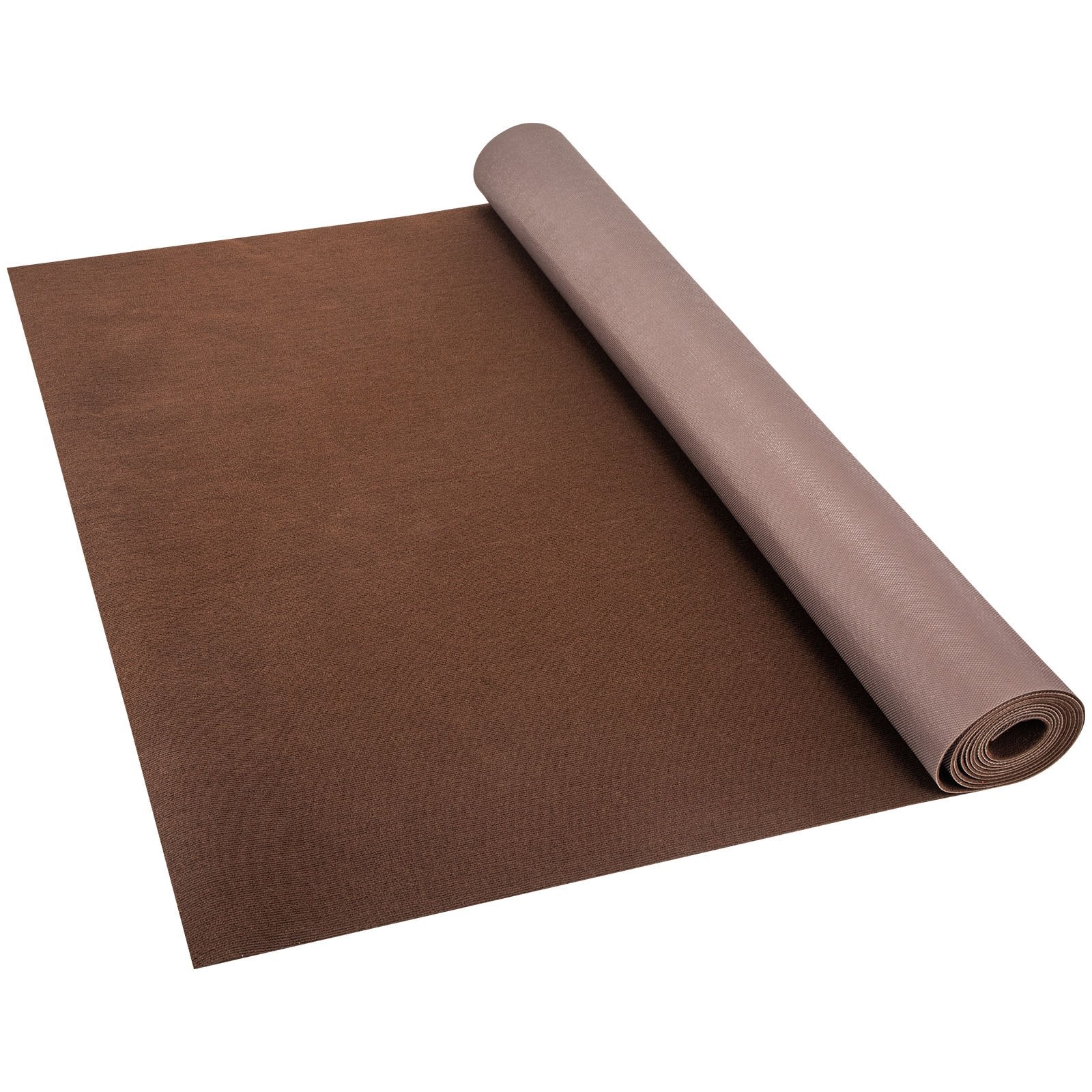 Marine Carpet, 6 x 13 ft Boat Carpeting, Deep Brown Marine Grade Boat Carpet, Indoor/Outdoor Marine Carpeting with Water-Proof TPR Backing, Water-Proof Carpet Roll for Home, Patio, Porch, Deck
