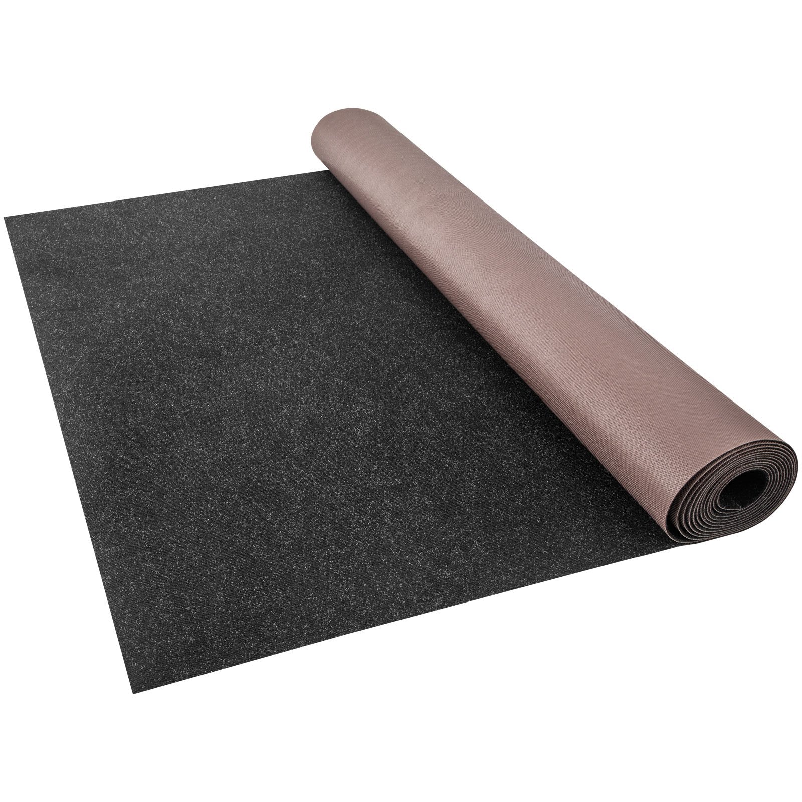 Boating Accessories: VEVOR Bass Boat Carpet Cutpile Marine Carpet 6 x 13 ft Charcoal Black In/Outdoor