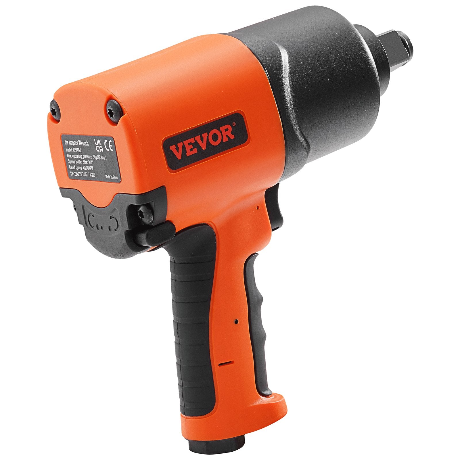 Automotive Repair & Speciality Tools: VEVOR Air Impact Wrench, 3/4-Inch Drive Air Impact Gun, Up to 1870ft-lbs Nut-busting Torque, Composite Pneumatic Impact Wrench for Auto_epairs_nd_aintenance Heavy Duty