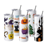 Food Storage: VEVOR 24 Pack Straight Sublimation Tumblers, 20 oz Blank Tumbler Bulk, Stainless Steel Double Wall Tumbler Cups with Straw, Lid, Brush, Base, Shrink Wrap, Gift Box, for Heat Press and Heat Transfer