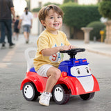 Dolls, Playsets & Toy Figures: VEVOR Ride On Toddler Push Car, Push Car for Toddler 19 to 36 Months, Kids Ride On Toy with Music & Under-seat Storage, 25 kg Load Capacity, Foot-to-Floor Walker for Toddlers Boys Girls, Red