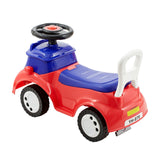 Dolls, Playsets & Toy Figures: VEVOR Ride On Toddler Push Car, Push Car for Toddler 19 to 36 Months, Kids Ride On Toy with Music & Under-seat Storage, 25 kg Load Capacity, Foot-to-Floor Walker for Toddlers Boys Girls, Red