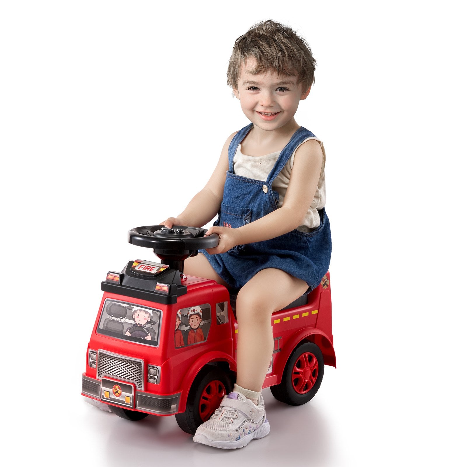 Ride On Cars: VEVOR Ride On Push Car for Toddlers, Ages 1-3, Ride Racer, Sit to Stand Toddler Ride On Toy, Classic Kids Ride On Car with Music Steering Wheel & Under Seat Storage, Ride On Toy for Boys Girls, Red
