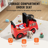 Ride On Cars: VEVOR Ride On Push Car for Toddlers, Ages 1-3, Ride Racer, Sit to Stand Toddler Ride On Toy, Classic Kids Ride On Car with Music Steering Wheel & Under Seat Storage, Ride On Toy for Boys Girls, Red