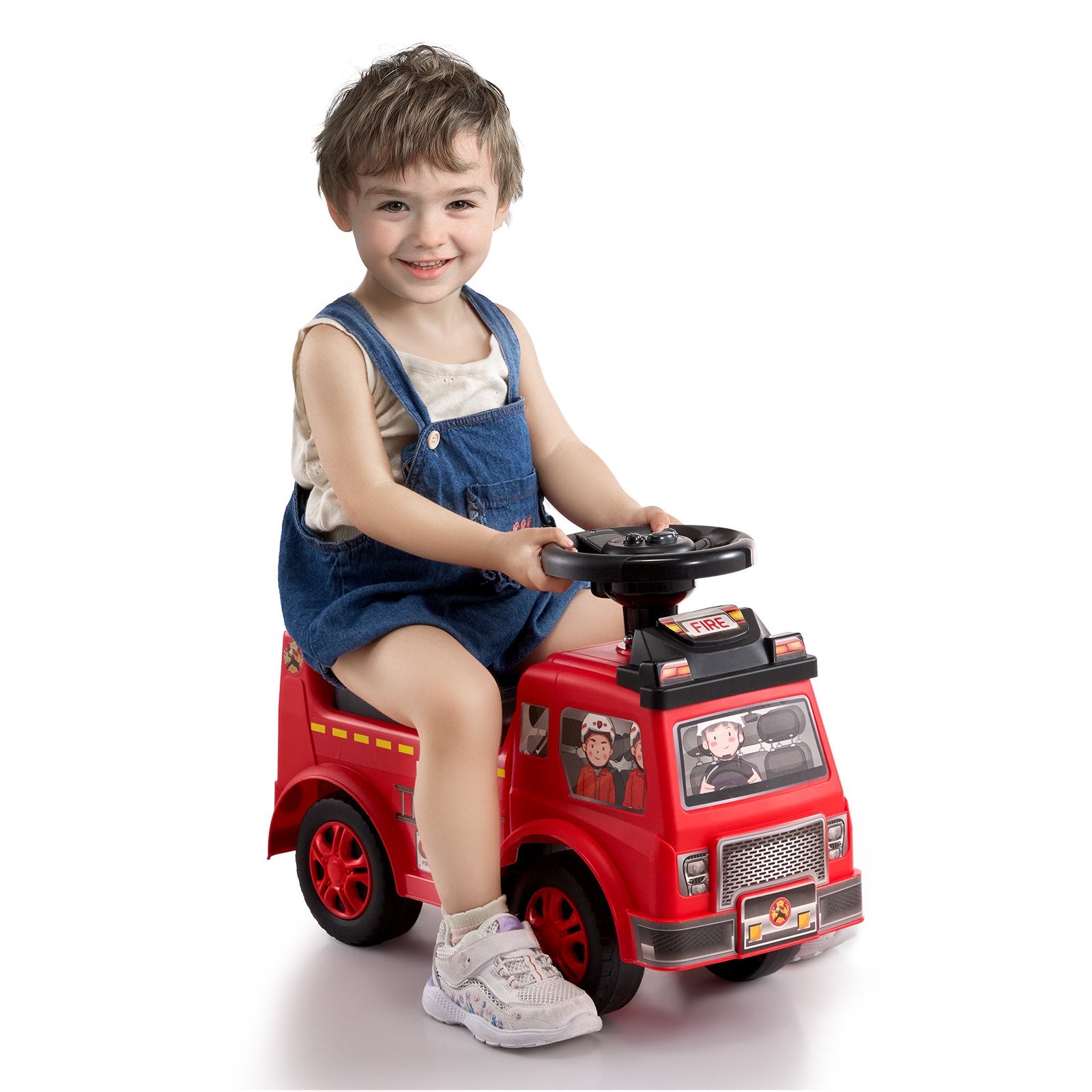 Ride On Cars: VEVOR Ride On Push Car for Toddlers, Ages 1-3, Ride Racer, Sit to Stand Toddler Ride On Toy, Classic Kids Ride On Car with Music Steering Wheel & Under Seat Storage, Ride On Toy for Boys Girls, Red