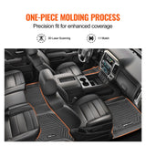 Automotive Decor: VEVOR Automotive Floor Mats Fits for Chevrolet Silverado/GMC Sierra 1500 3 pcs