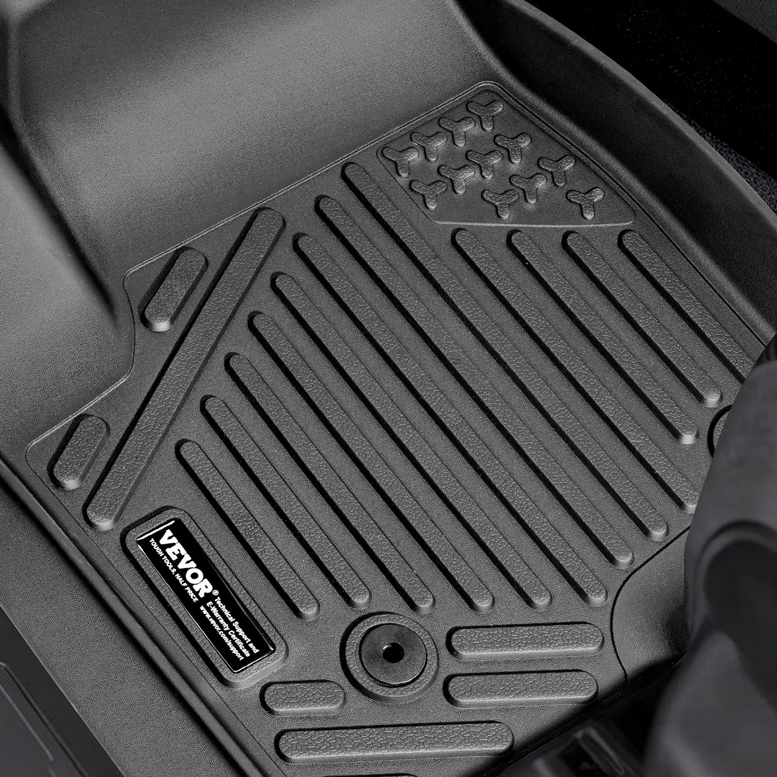Automotive Decor: VEVOR Automotive Floor Mats Fits for Chevrolet Silverado/GMC Sierra 1500 3 pcs