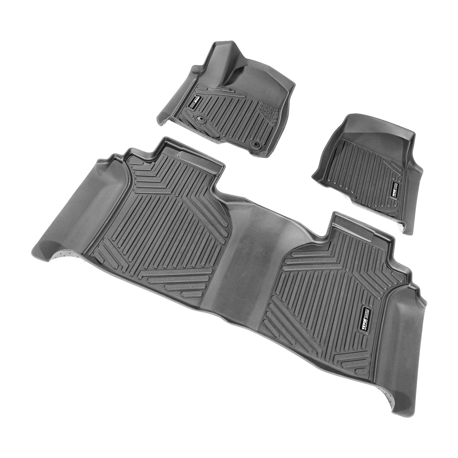 Automotive Decor: VEVOR Automotive Floor Mats Fits for Chevrolet Silverado/GMC Sierra 1500 3 pcs