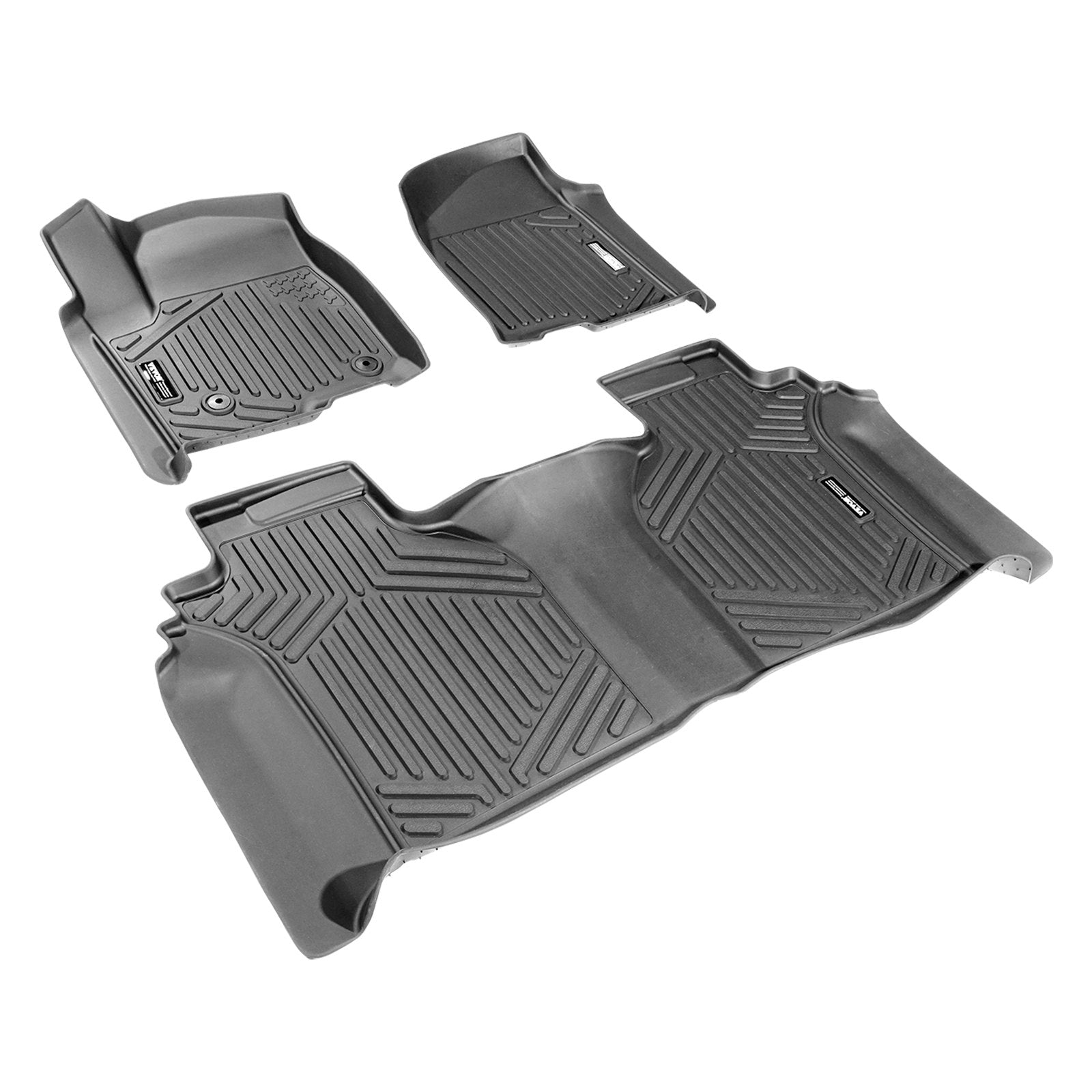 Automotive Decor: VEVOR Automotive Floor Mats Fits for Chevrolet Silverado/GMC Sierra 1500 3 pcs