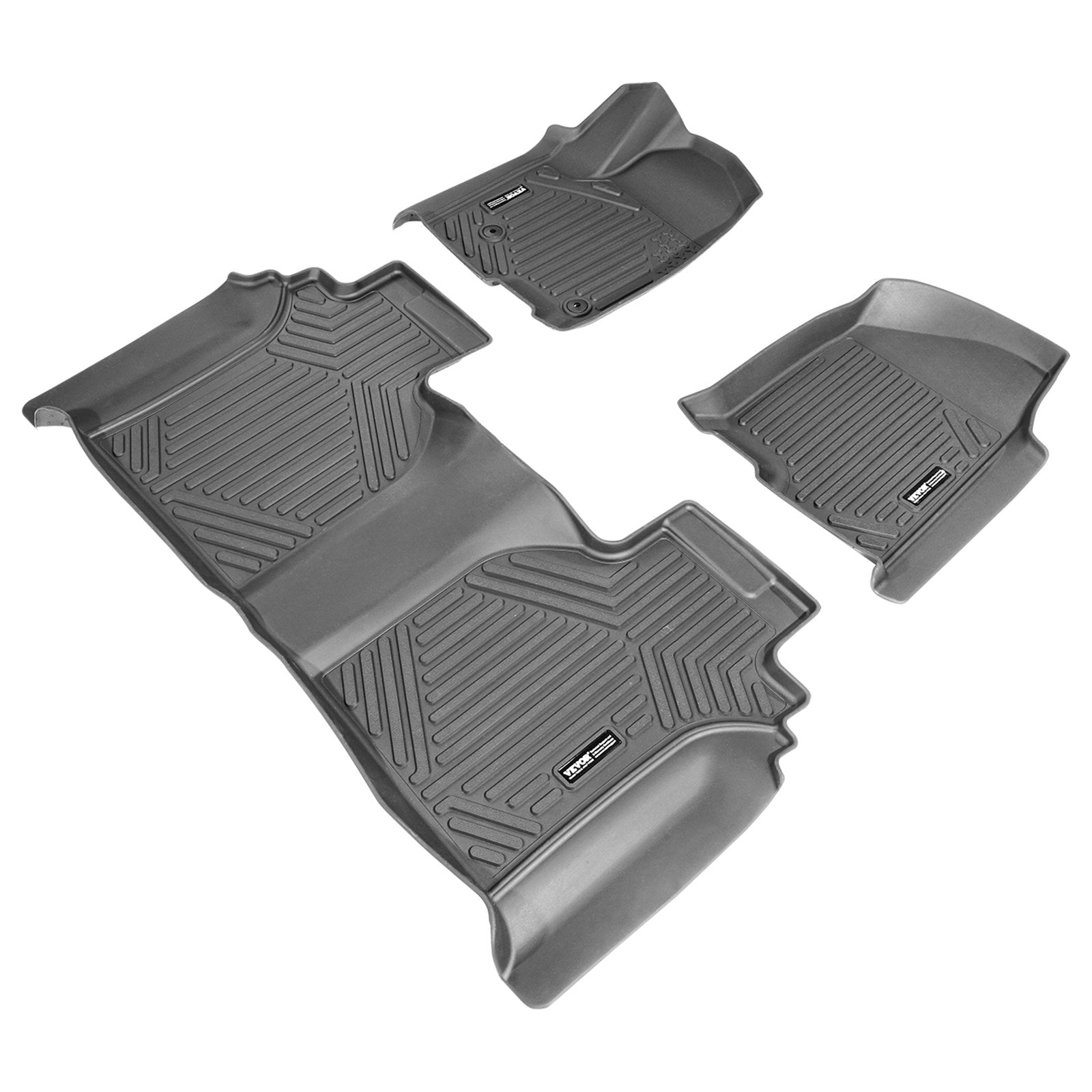 Automotive Decor: VEVOR Automotive Floor Mats Fits for Chevrolet Silverado/GMC Sierra 1500 3 pcs