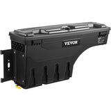Automotive Decor: VEVOR Truck Bed Storage Box, Lockable Swing Case with Password Padlock, 6.6 Gal/25 L ABS Wheel Well Tool Box, Waterproof and Durable, Compatible with Ford F-150 2015-2021, Drivers Side