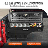 Automotive Decor: VEVOR Truck Bed Storage Box, Lockable Swing Case with Password Padlock, 6.6 Gal/25 L ABS Wheel Well Tool Box, Waterproof and Durable, Compatible with Ford F-150 2015-2021, Drivers Side
