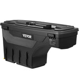 Automotive Decor: VEVOR Truck Bed Storage Box, Lockable Swing Case with Password Padlock, 6.6 Gal/25 L ABS Wheel Well Tool Box, Waterproof and Durable, Compatible with Ford F-150 2015-2021, Drivers Side