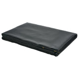Caravan Accessories: VEVOR Dump Truck Mesh Tarp, 5 x 14 ft, PVC Coated Black Heavy Duty Cover with 5.5" 18oz Double Pocket, Brass Grommets, Reinforced Double Needle Stitch Webbing Fits Manual or Electric Dump Truck System