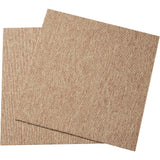 Cat Litter: VEVOR Carpet Tiles Reusable, 20"x 20" Carpet Squares With Padding Attached, Soft Padded Carpet Tiles, Easy Install DIY for Bedroom Living Room Indoor Outdoor (16 Tiles, Dark Brown)