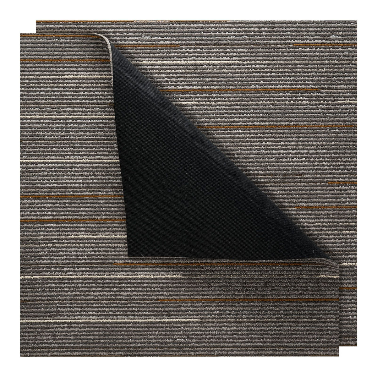Carpet Tiles Reusable 610x610 mm, 24 PCS Modular Carpet Square Rug, Commercial Floor Soft Padded for Seamless Cover 8.9㎡, Easy DIY Replacement for Living Room Bedroom Office Indoor, Dark Brown