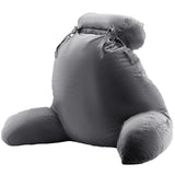 Pillows: VEVOR Reading Pillow, Large Bed Pillow with Removable Headrest, Back Pillow with 3 Pockets, Shredded Memory Foam and Washable Short Velvet Cloth, Side with Handles for Reading, Gaming, Resting, Grey
