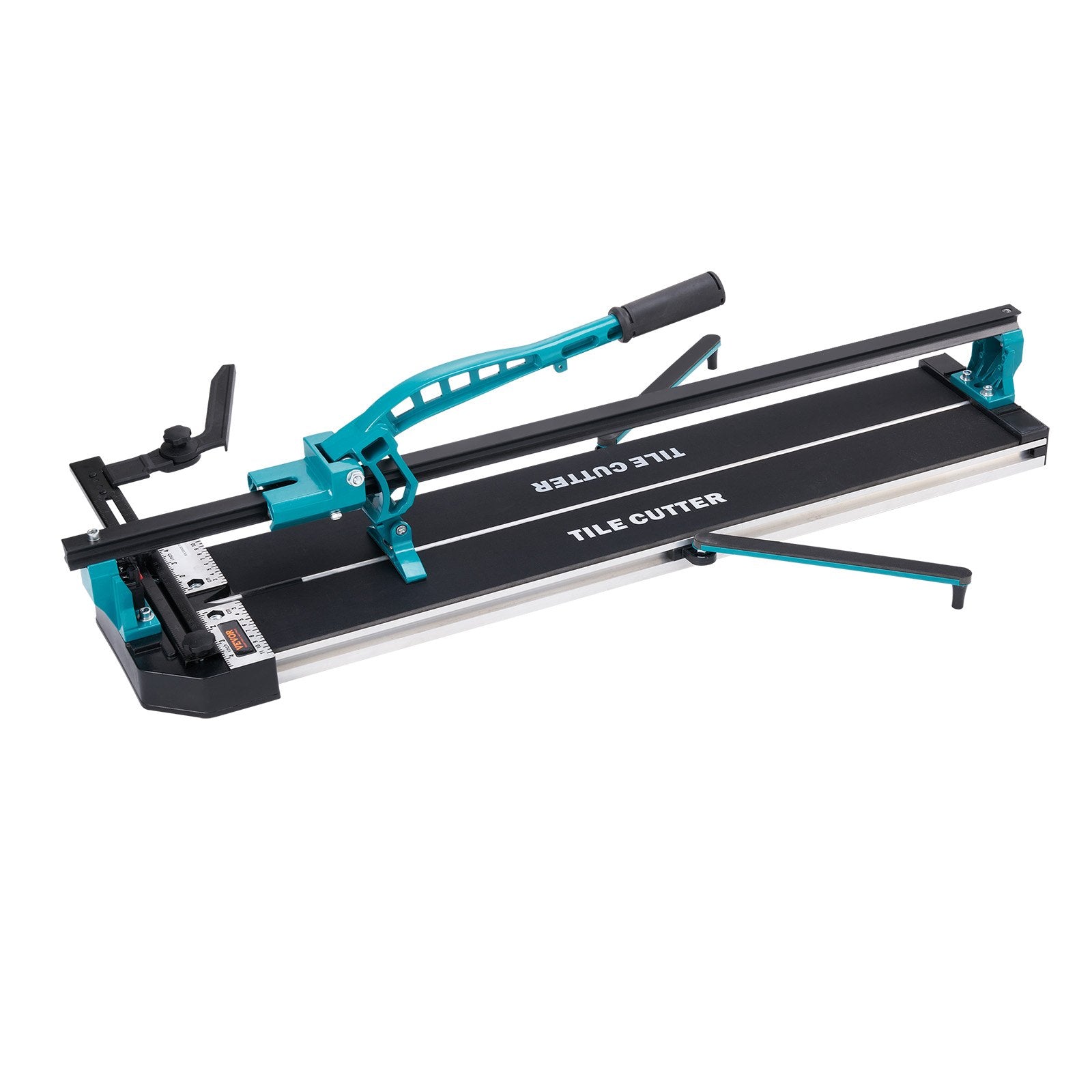 Saw Accessories: VEVOR Manual Tile Cutter, 1000mm, Porcelain Ceramic Tile Cutter with Tungsten Carbide Cutting Wheel, Infrared Positioning, Anti-Skid Feet, Durable Rails for professional installers or beginners