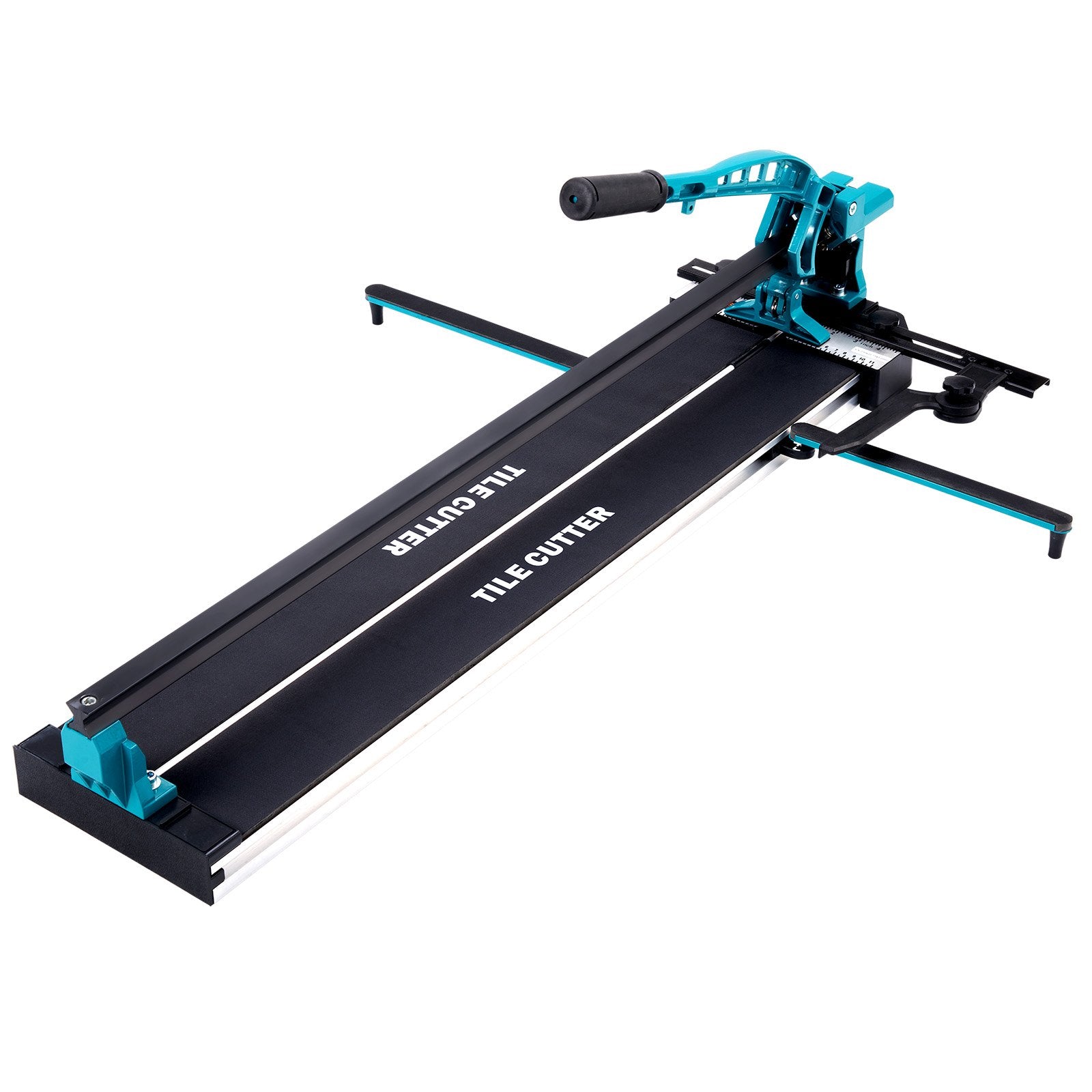 Saw Accessories: VEVOR Manual Tile Cutter, 1200mm, Porcelain Ceramic Tile Cutter with Tungsten Carbide Cutting Wheel, Infrared Positioning, Anti-Skid Feet, Durable Rails for professional installers or beginners