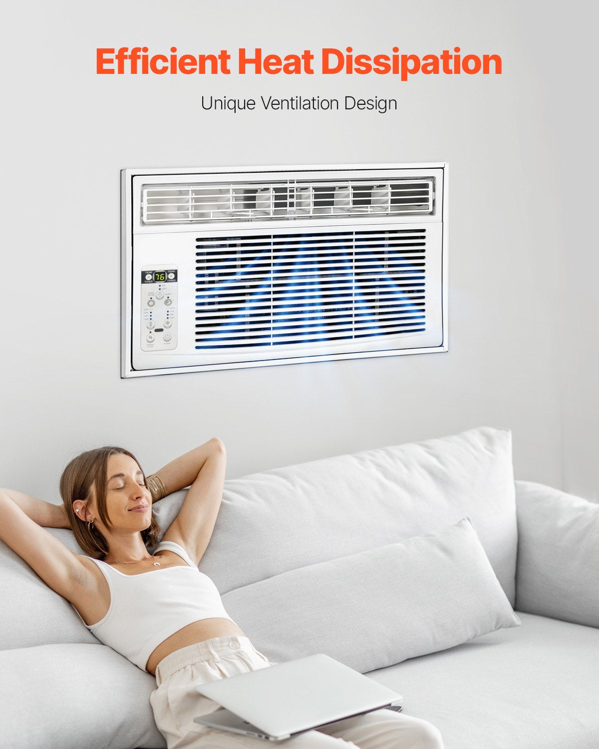 Automotive Repair & Speciality Tools: VEVOR Air Conditioner Wall Sleeve 26 in Universal Through the Wall AC Sleeve