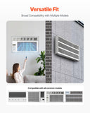BBQs & Accessories: VEVOR Air Conditioner Wall Sleeve 26 in with Exterior Grille Wall AC Sleeve