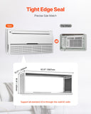 Evaporative Coolers: VEVOR Air Conditioner Wall Sleeve 42 in Universal Through the Wall AC Sleeve