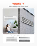 BBQs & Accessories: VEVOR Air Conditioner Wall Sleeve 42 in with Exterior Grille Wall AC Sleeve
