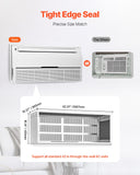 BBQs & Accessories: VEVOR Air Conditioner Wall Sleeve 42 in with Exterior Grille Wall AC Sleeve