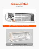 BBQs & Accessories: VEVOR Air Conditioner Wall Sleeve 42 in with Exterior Grille Wall AC Sleeve