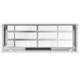 BBQs & Accessories: VEVOR Air Conditioner Wall Sleeve 42 in with Exterior Grille Wall AC Sleeve