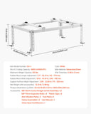 Bicycle Parts: VEVOR Mini Split Ground Stand Adjustable Anti Vibration for 9000-24000 BTU