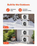 Basketball & Basketball Accessories: VEVOR Mini Split Ground Stand, Anti-Vibration Mini Split Stand for 9000-18000 BTU Ductless Air Conditioner Heat Pump, Heavy Duty AC Base Bracket Floor Mount w/ 250kg Max. Load,Dual Levels