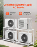 Basketball & Basketball Accessories: VEVOR Mini Split Ground Stand, Anti-Vibration Mini Split Stand for 9000-18000 BTU Ductless Air Conditioner Heat Pump, Heavy Duty AC Base Bracket Floor Mount w/ 250kg Max. Load,Dual Levels
