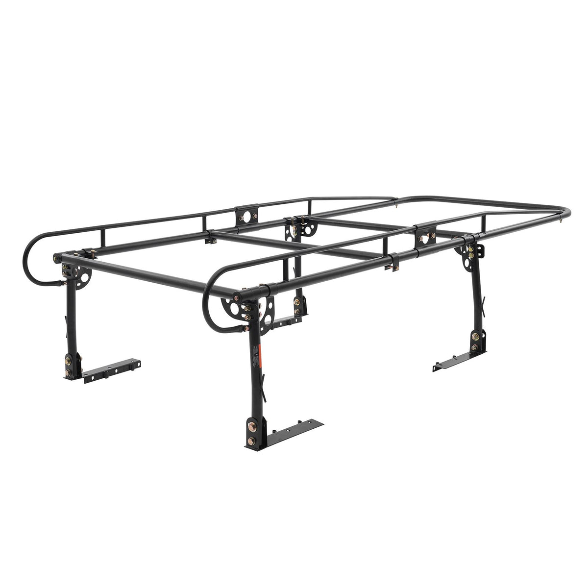Truck Ladder Rack, 1000 LBS / 454 KG Strong Capacity Truck Racks, Non-Drilling / Drilling Installation for Long or Heavy Cargo, 43.3-63 inch Adjustable Width for Kayak, Ladder, Surfboard, Lumber