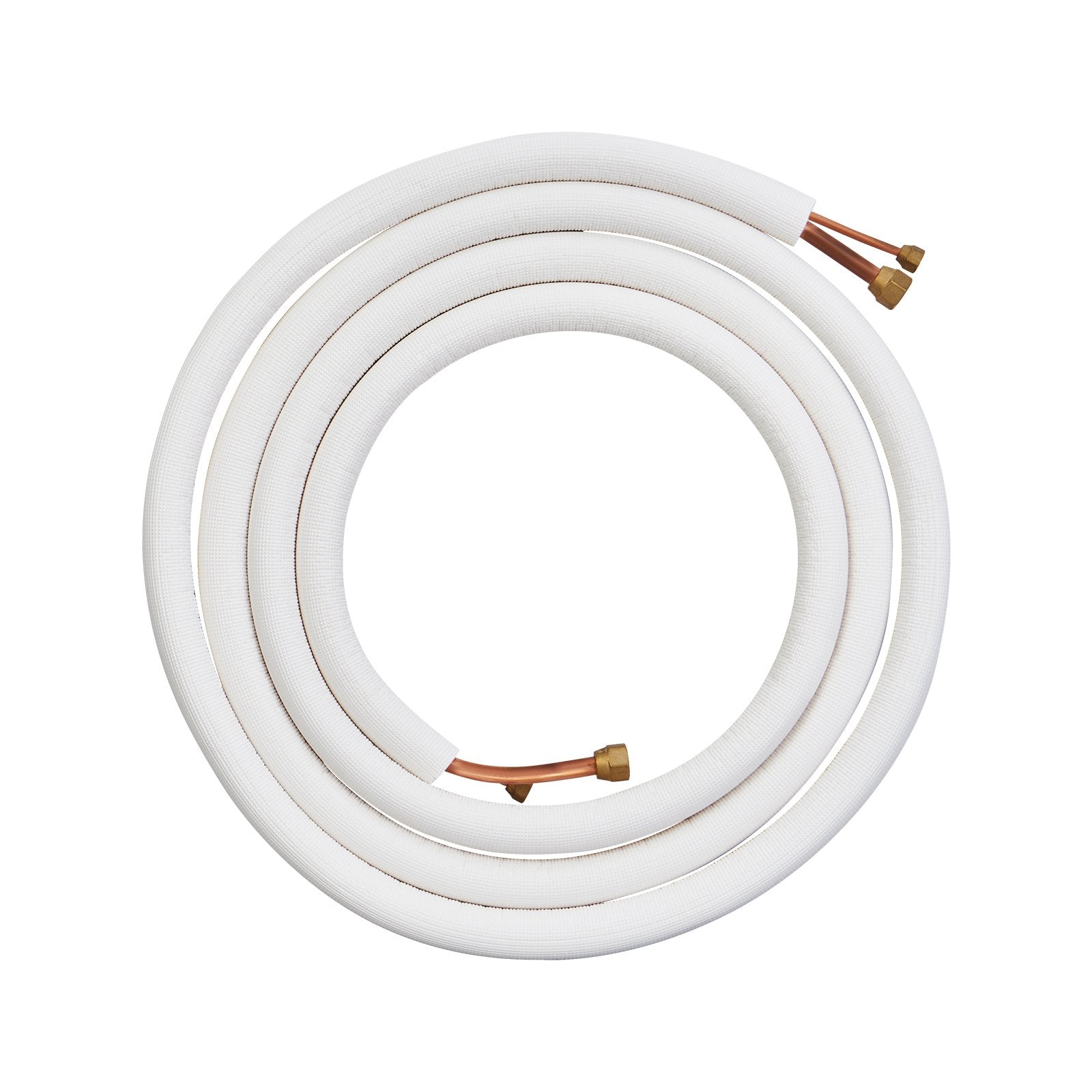 Automotive Repair & Speciality Tools: VEVOR 4876.8mm Mini Split Line Set, 6.4 & 12.7mm O.D Copper Pipes Tubing and Triple-Layer Insulation, for Air Conditioning or Heating Pump Equipment & HVAC with Rich Accessories (18ft Connection Cable