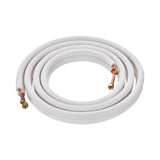 Automotive Repair & Speciality Tools: VEVOR 4876.8mm Mini Split Line Set, 6.4 & 12.7mm O.D Copper Pipes Tubing and Triple-Layer Insulation, for Air Conditioning or Heating Pump Equipment & HVAC with Rich Accessories (18ft Connection Cable