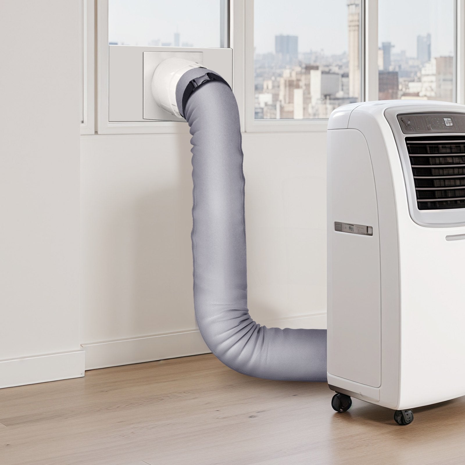 Air Compressors Accessories: VEVOR Air Conditioner Hose Cover Wrap Portable AC Insulated Exhaust Hose Sleeve