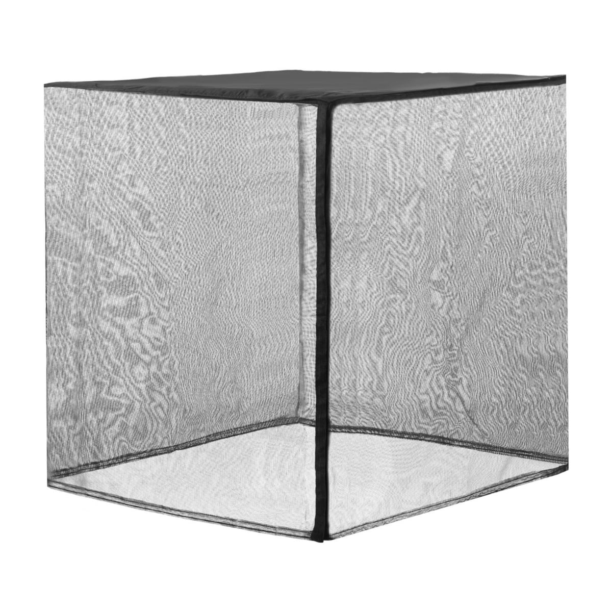 Air Conditioner Cover, 914 x 914 x 1010 mm Ac Cover for Air Conditioning Unit, Dual-Layer, Detachable Canopy,Waterproof Polyester, Universal HVAC Protector for Outdoor Outside Ac Unit, Black