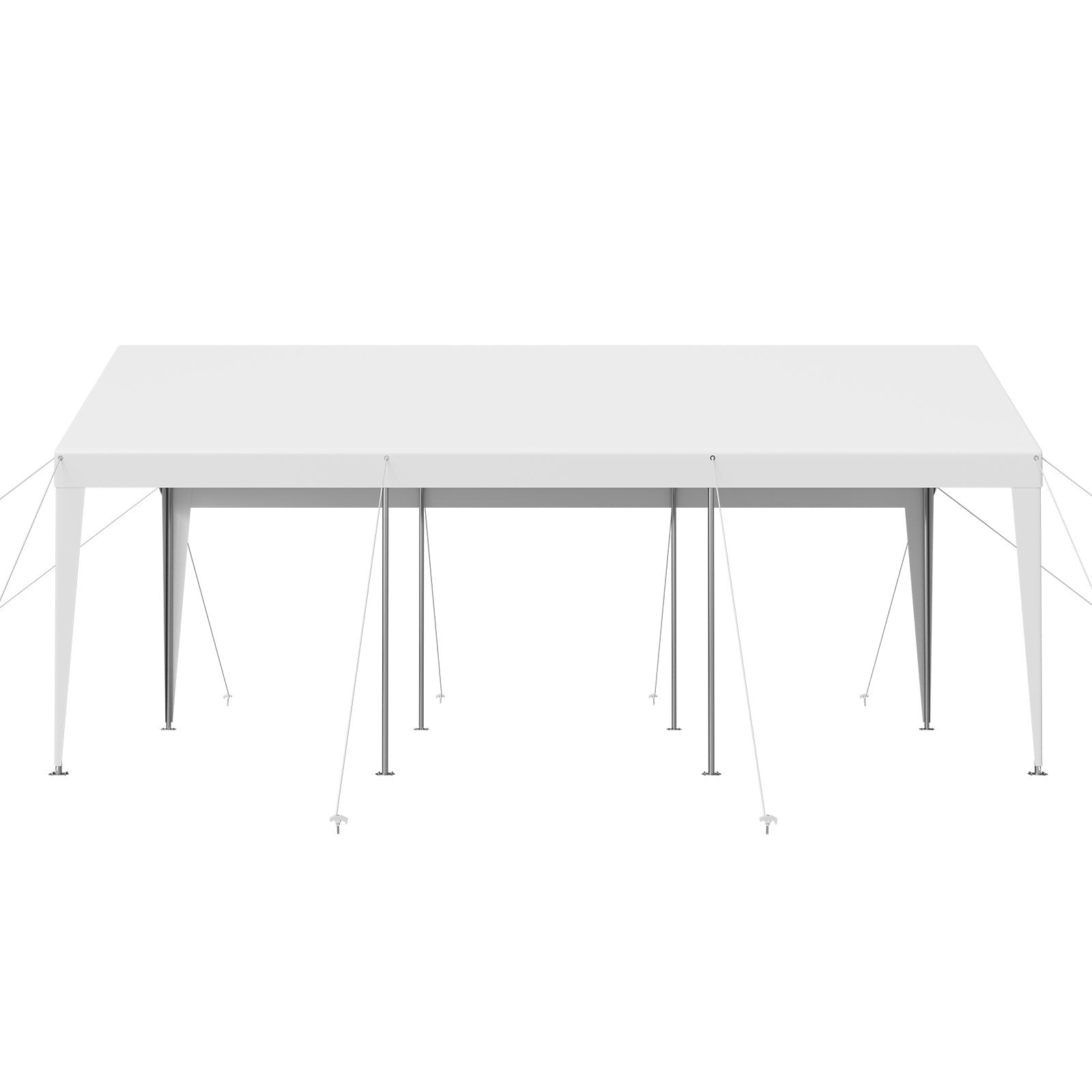 Canopies & Gazebos: VEVOR Carport Car Canopy 10 x 20 FT Heavy Duty Portable Car Shelter Tent White