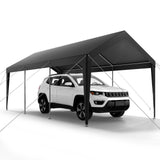 Canopies & Gazebos: VEVOR Carport Car Canopy 10 x 20 FT Heavy Duty Portable Car Shelter Tent Grey