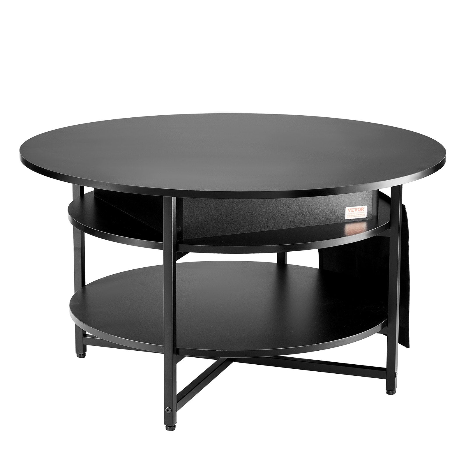 Outdoor Dining Sets: VEVOR Lift Top Coffee Table 35.3" Round Coffee Table for Living Room Black
