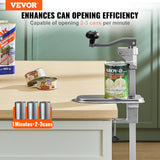 Fence & Gate Accessories: VEVOR Commercial Can Opener, Heavy-Duty Manual Tabletop Cans Opener for Cans Up to 300 mm Height, Height-Adjustable Can Openers Fixed with Screws & Table Clamp, for Restaurant, Hotel, and Food Store