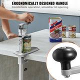 Fence & Gate Accessories: VEVOR Commercial Can Opener, Heavy-Duty Manual Tabletop Cans Opener for Cans Up to 300 mm Height, Height-Adjustable Can Openers Fixed with Screws & Table Clamp, for Restaurant, Hotel, and Food Store