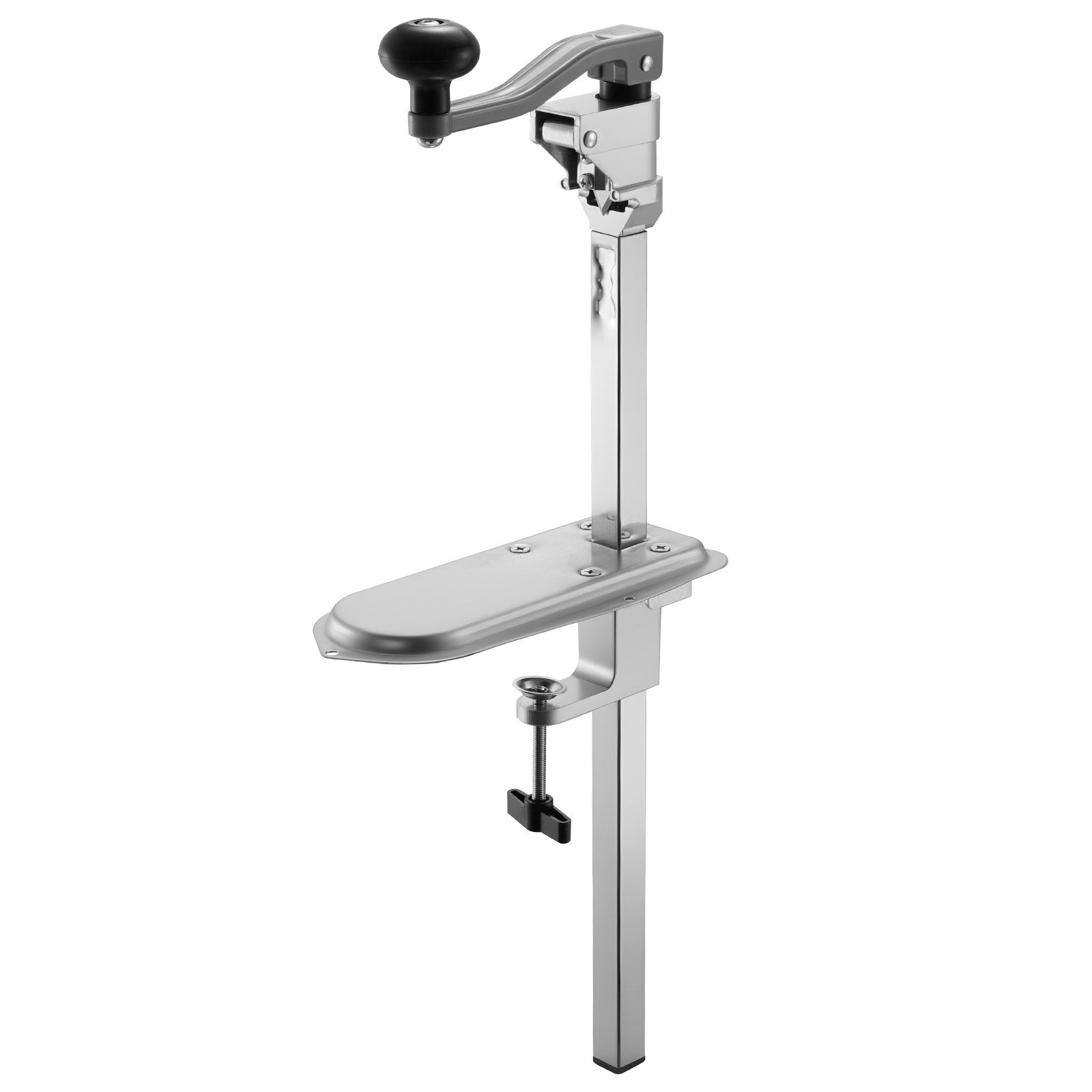 Fence & Gate Accessories: VEVOR Commercial Can Opener, Heavy-Duty Manual Tabletop Cans Opener for Cans Up to 300 mm Height, Height-Adjustable Can Openers Fixed with Screws & Table Clamp, for Restaurant, Hotel, and Food Store